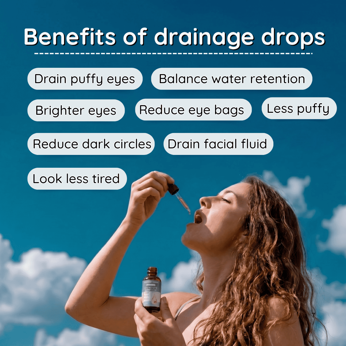 Drainage Drops - Depuff eyes & balance water retention