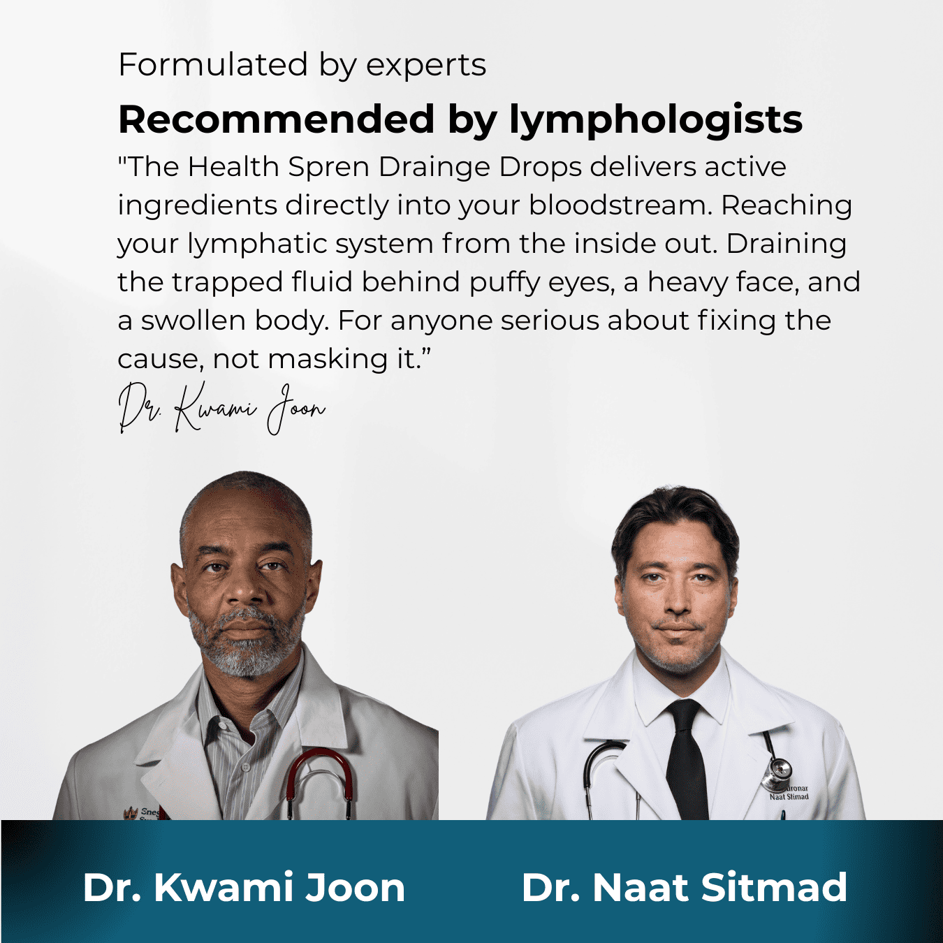 Depuff Drainage Drops - HealthSpren